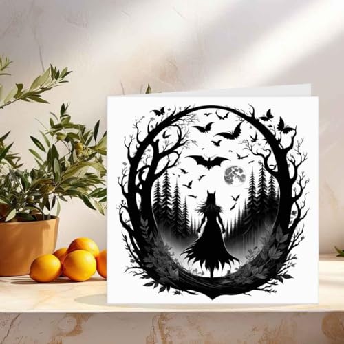 Forest Witch Greeting Card Witchcraft Witches 145 x 145mm