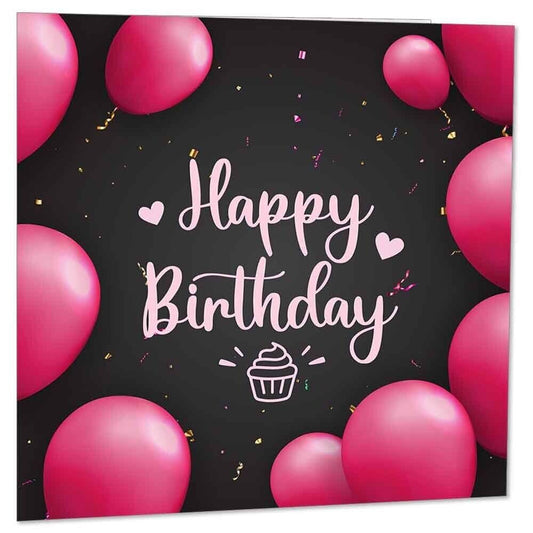 Happy Birthday Card for sister daughter mum Aunt grandma niece 145 x 145mm