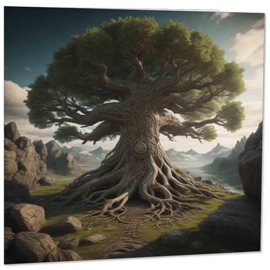 Tree of Life Greeting Card - Nature 145mm x 145mm