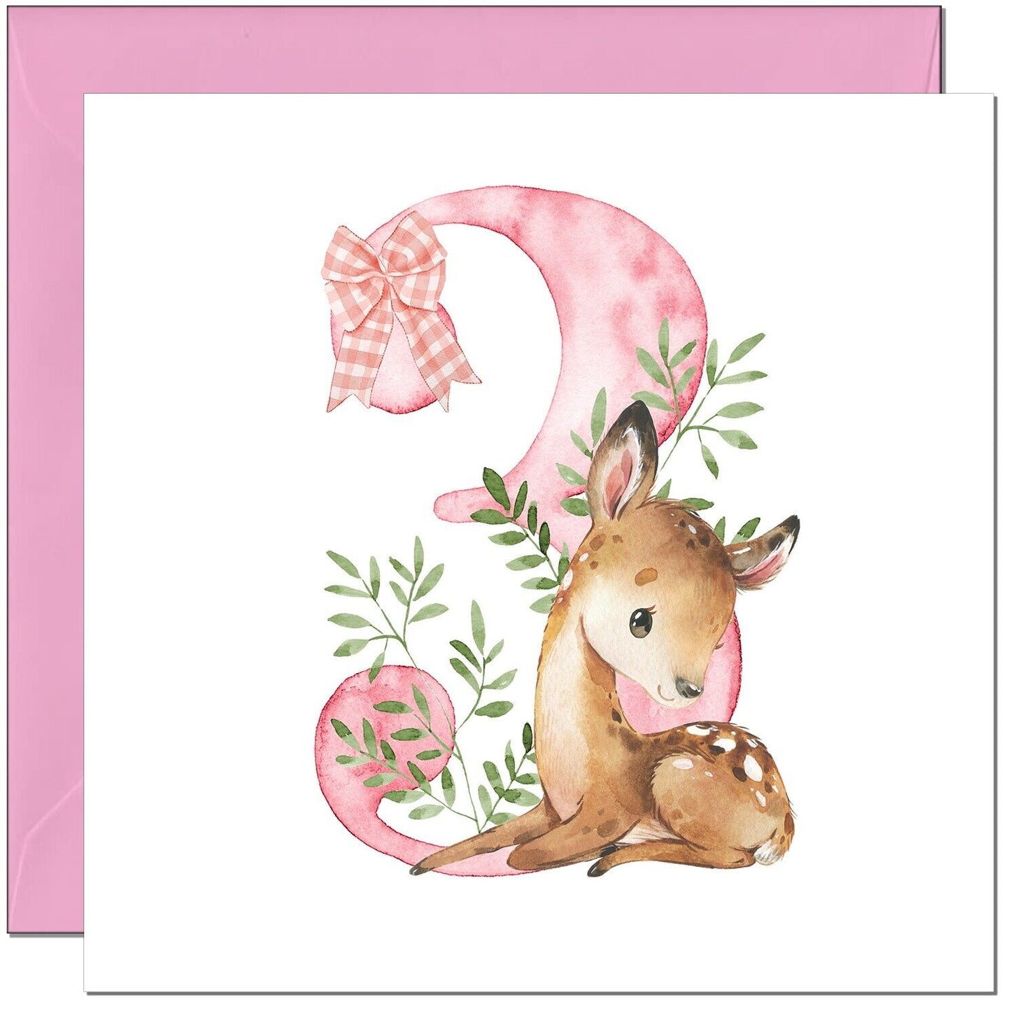 Birthday Card for Girls - Cute Birthday Card for Daughter Child Baby Infant Girl