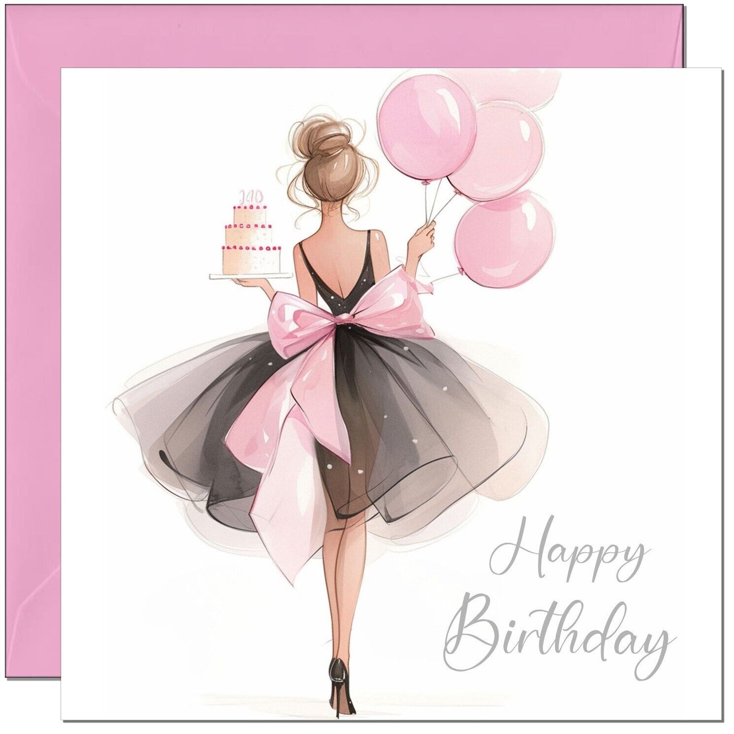 Birthday Card for Girls - Daughter Birthday Card for Women Granddaughter 18th