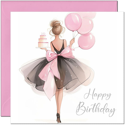 Birthday Card for Girls - Daughter Birthday Card for Women Granddaughter 18th