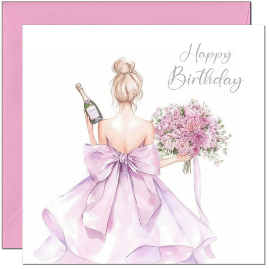 Birthday Card for Women Girls - Daughter Birthday Card for Ladies Niece 18th