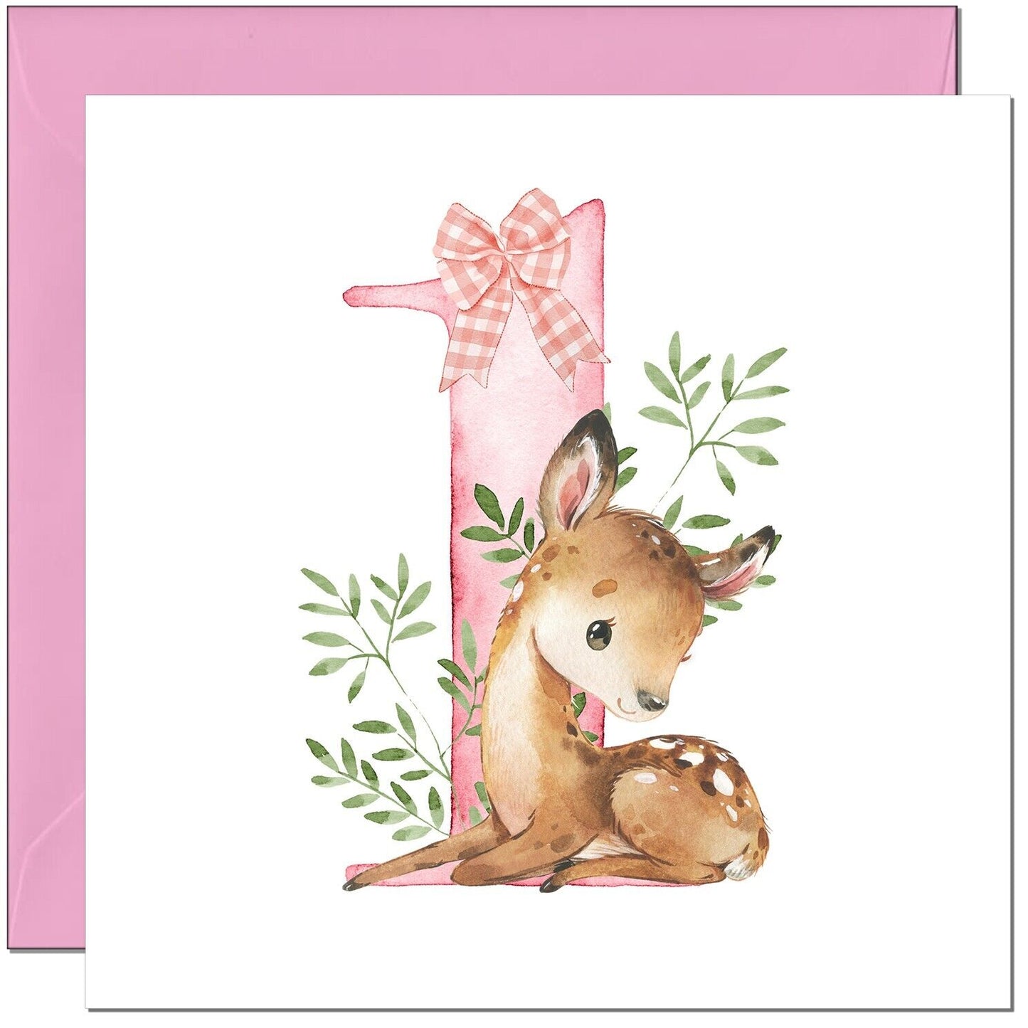 Birthday Card for Girls - Cute Birthday Card for Daughter Child Baby Infant Girl