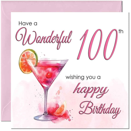 Birthday Card for Women - Elegant Birthday Cards for Ladies Mum Sister Aunt Niece Daughter for her