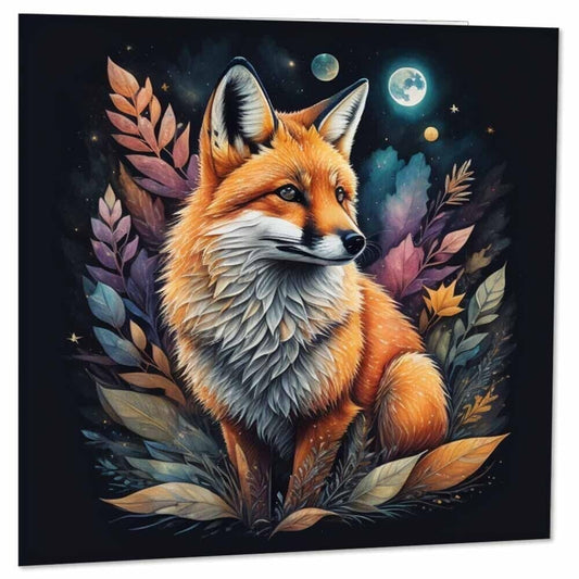 Fox Greeting Card Fox Birthday Cards 145 x 145mm