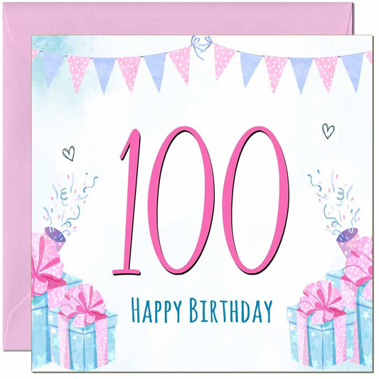 Womens Birthday Card for Ladies Shabby Chic