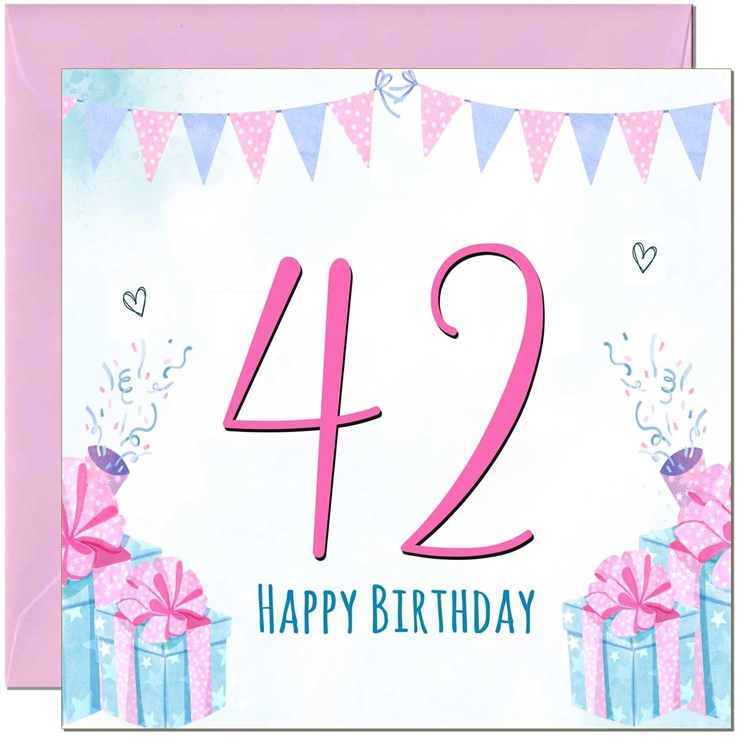 Womens Birthday Card for Ladies Shabby Chic