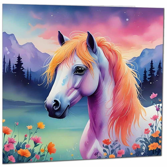 Horse Greeting Card - Beautiful Pony Horse Card - Any Occasion