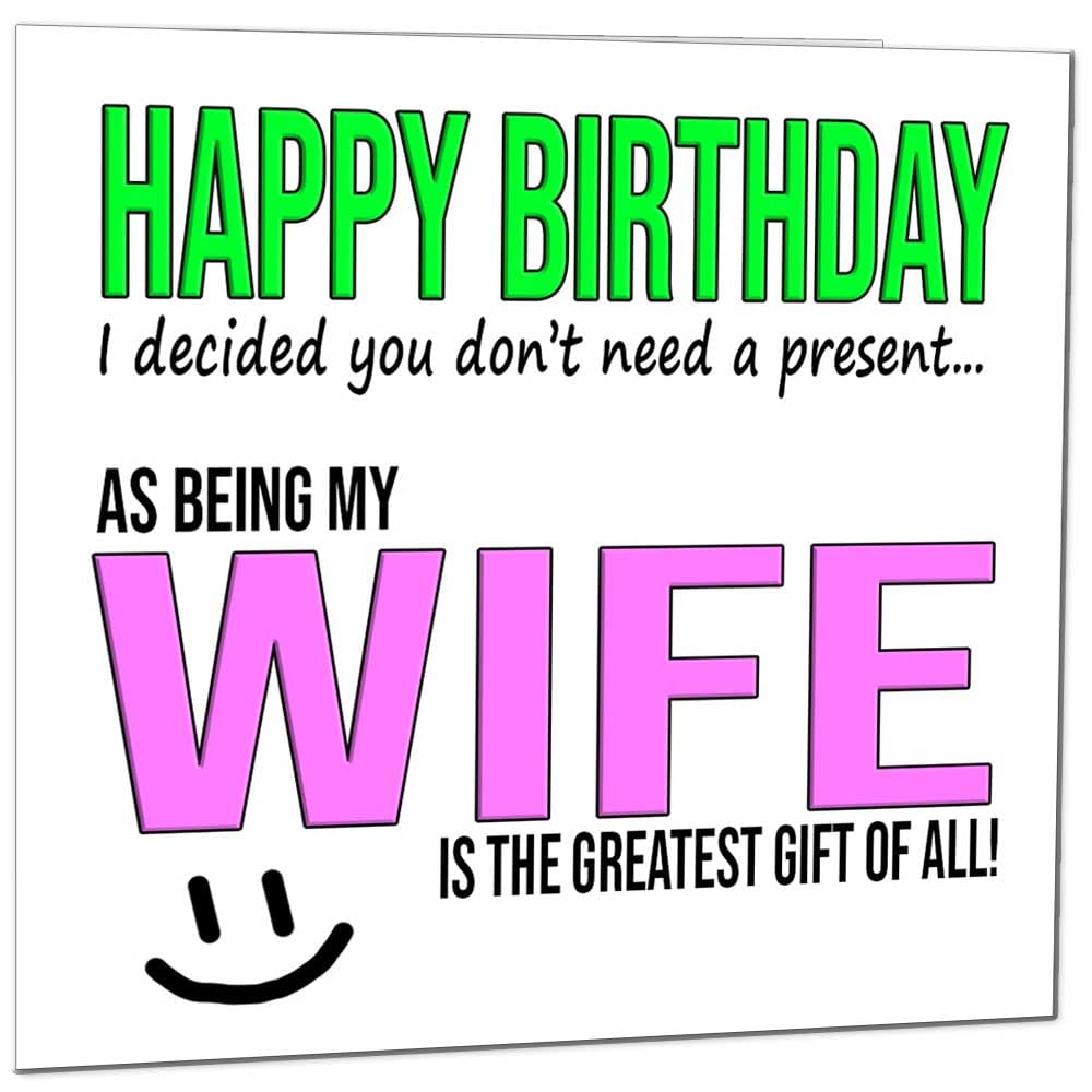 Funny Birthday Card for Sister - Best Present - Sibling Sis Sister Birthday Card Banter Joke 145 x 145mm