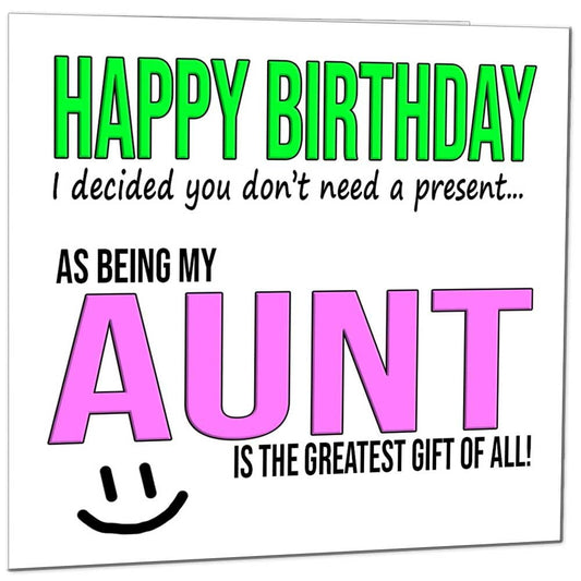 Funny Birthday Card for Sister - Best Present - Sibling Sis Sister Birthday Card Banter Joke 145 x 145mm