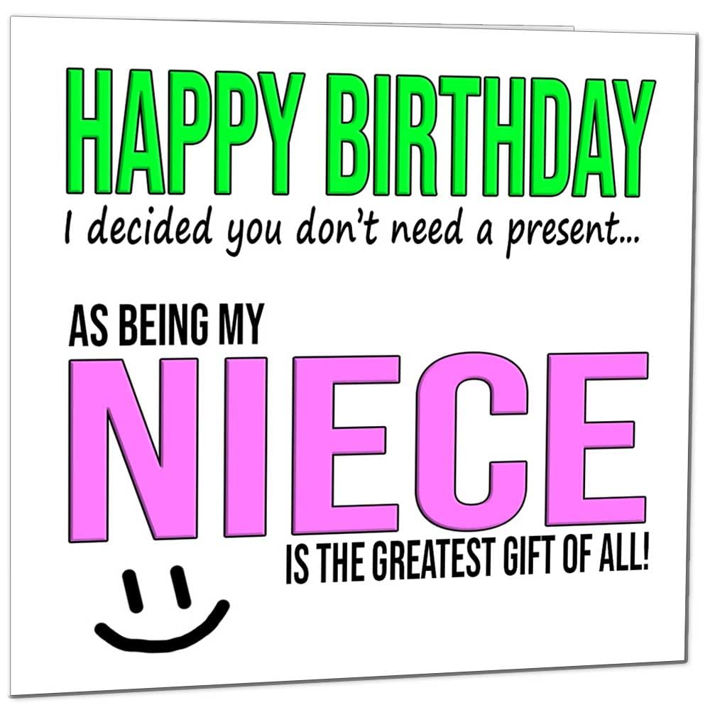 Funny Birthday Card for Sister - Best Present - Sibling Sis Sister Birthday Card Banter Joke 145 x 145mm