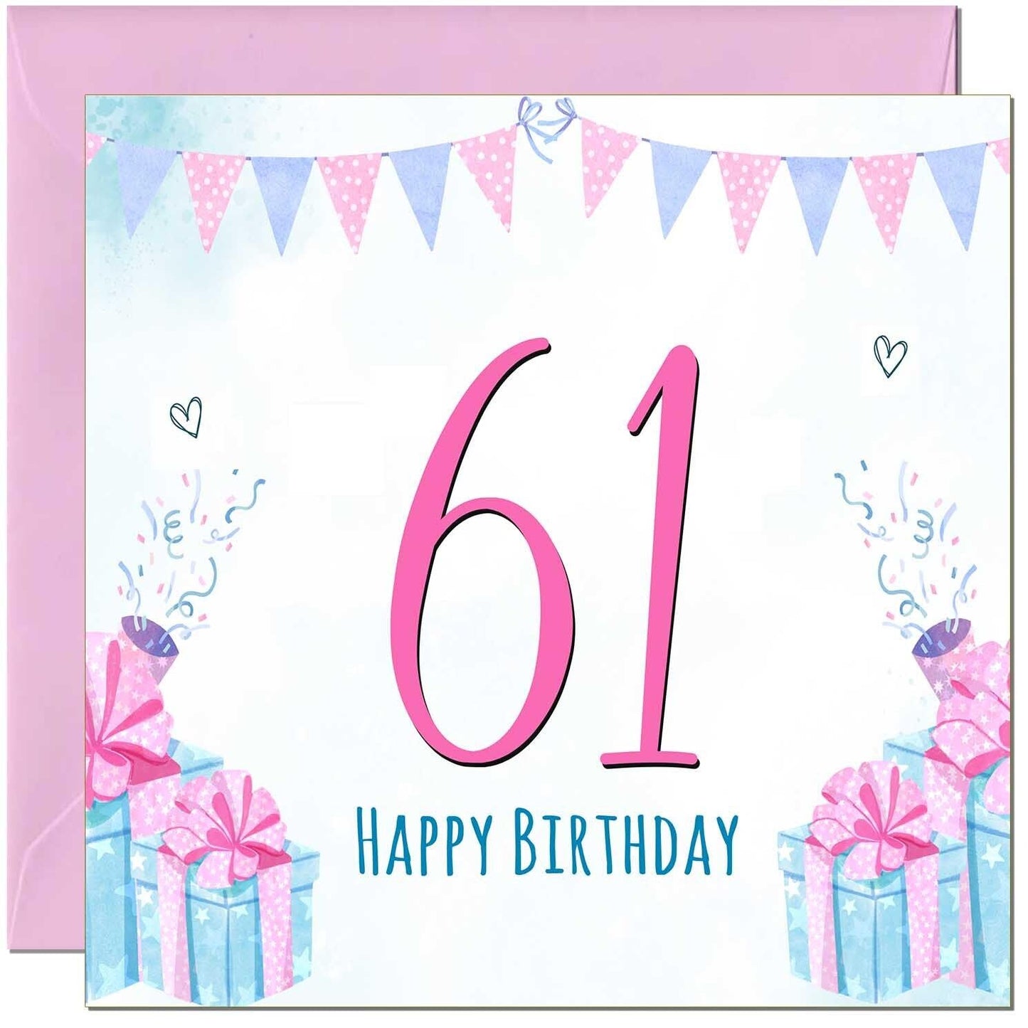 Womens Birthday Card for Ladies Shabby Chic