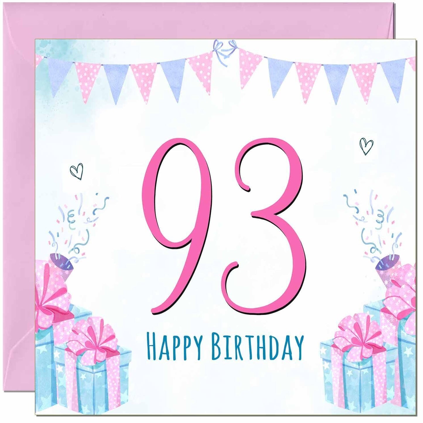 Womens Birthday Card for Ladies Shabby Chic
