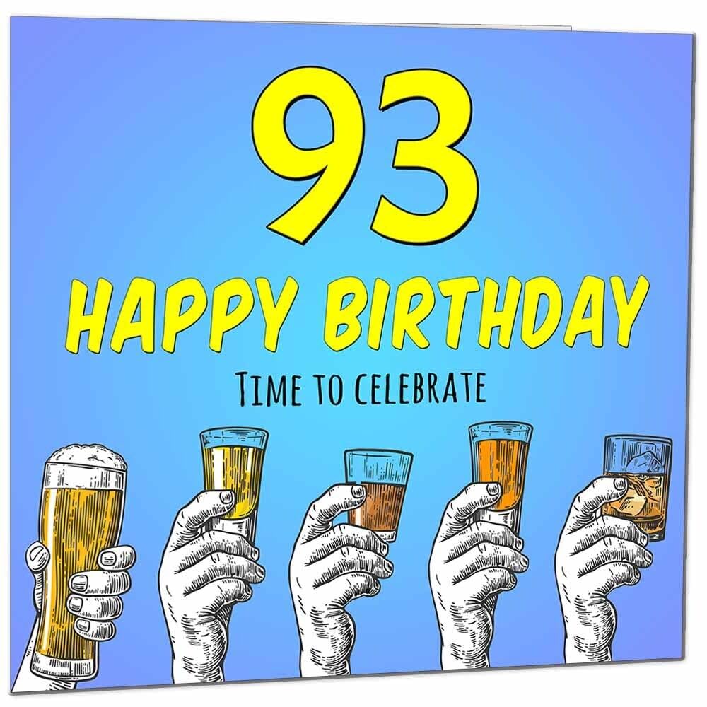 Birthday Card for Men Him Beer Drinks Men's