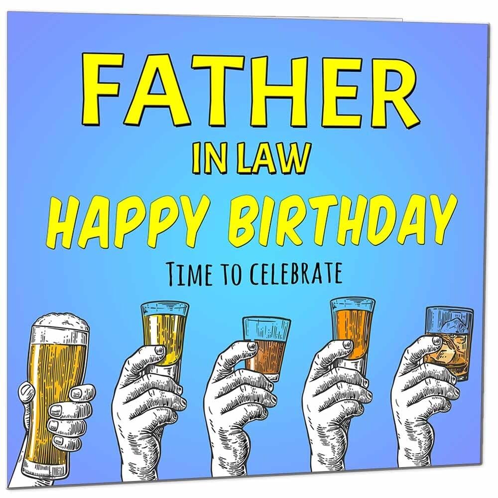 Birthday Card for Men Him Beer Drinks Men's