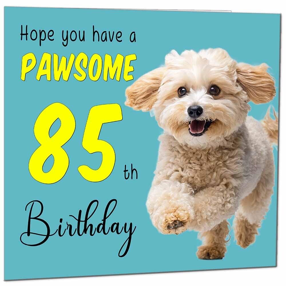 Birthday Card for Men Women Dog Pawsome