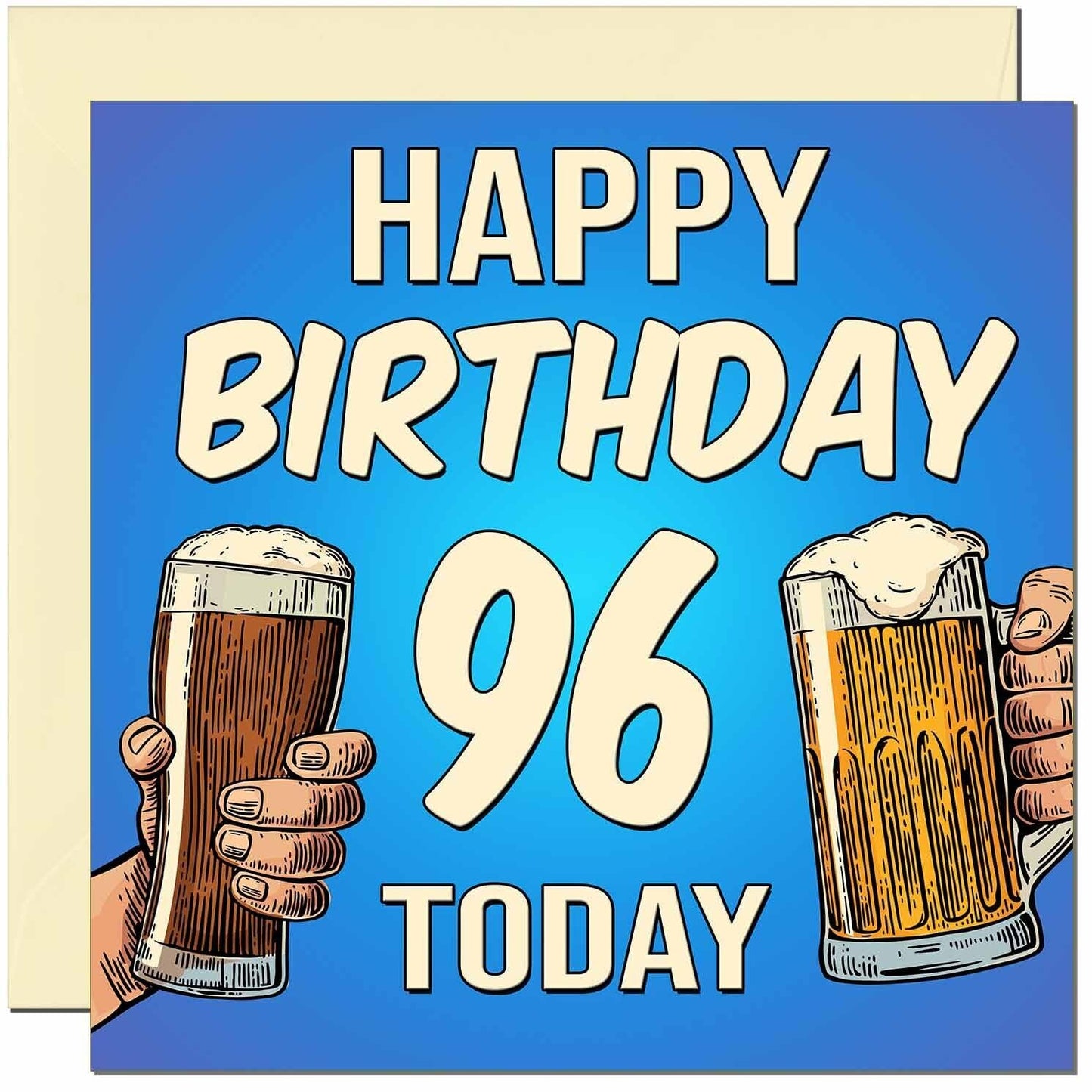 Birthday Card for Men Him Men's Beer