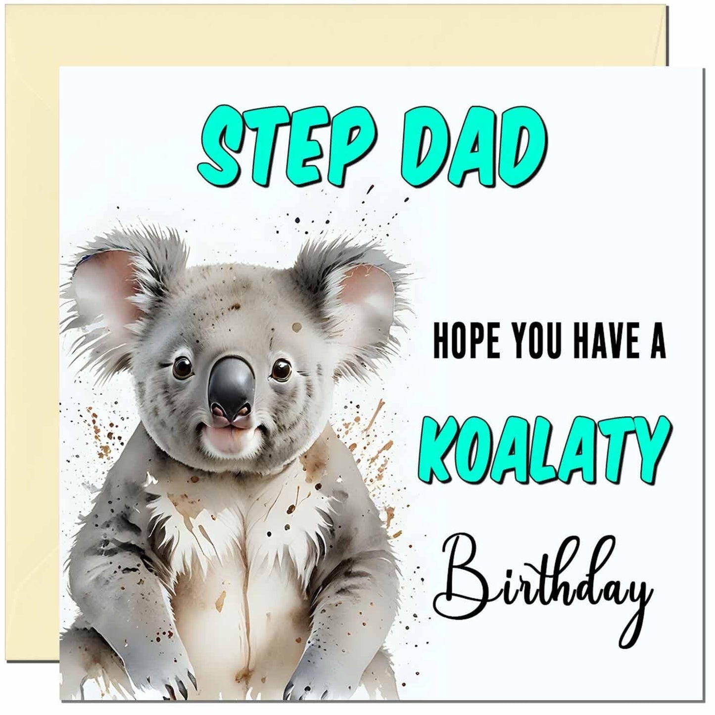 Koala Birthday Card for Men women - Funny Pun