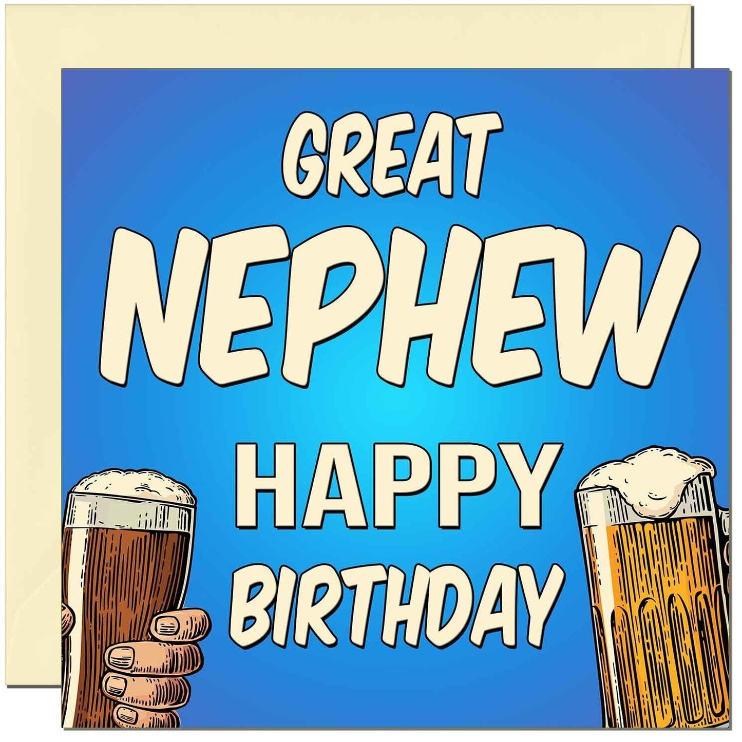 Birthday Card for Men Him Men's Beer