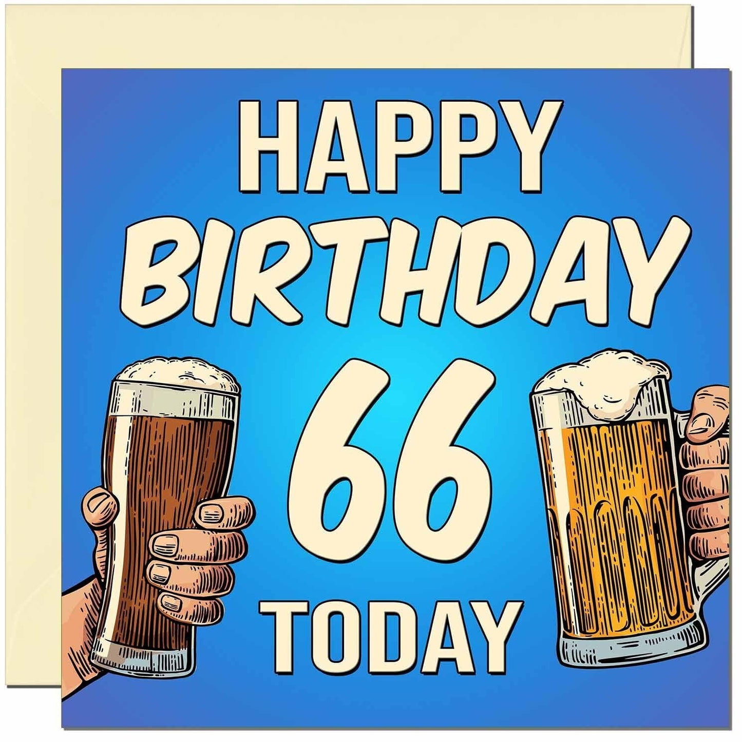 Birthday Card for Men Him Men's Beer