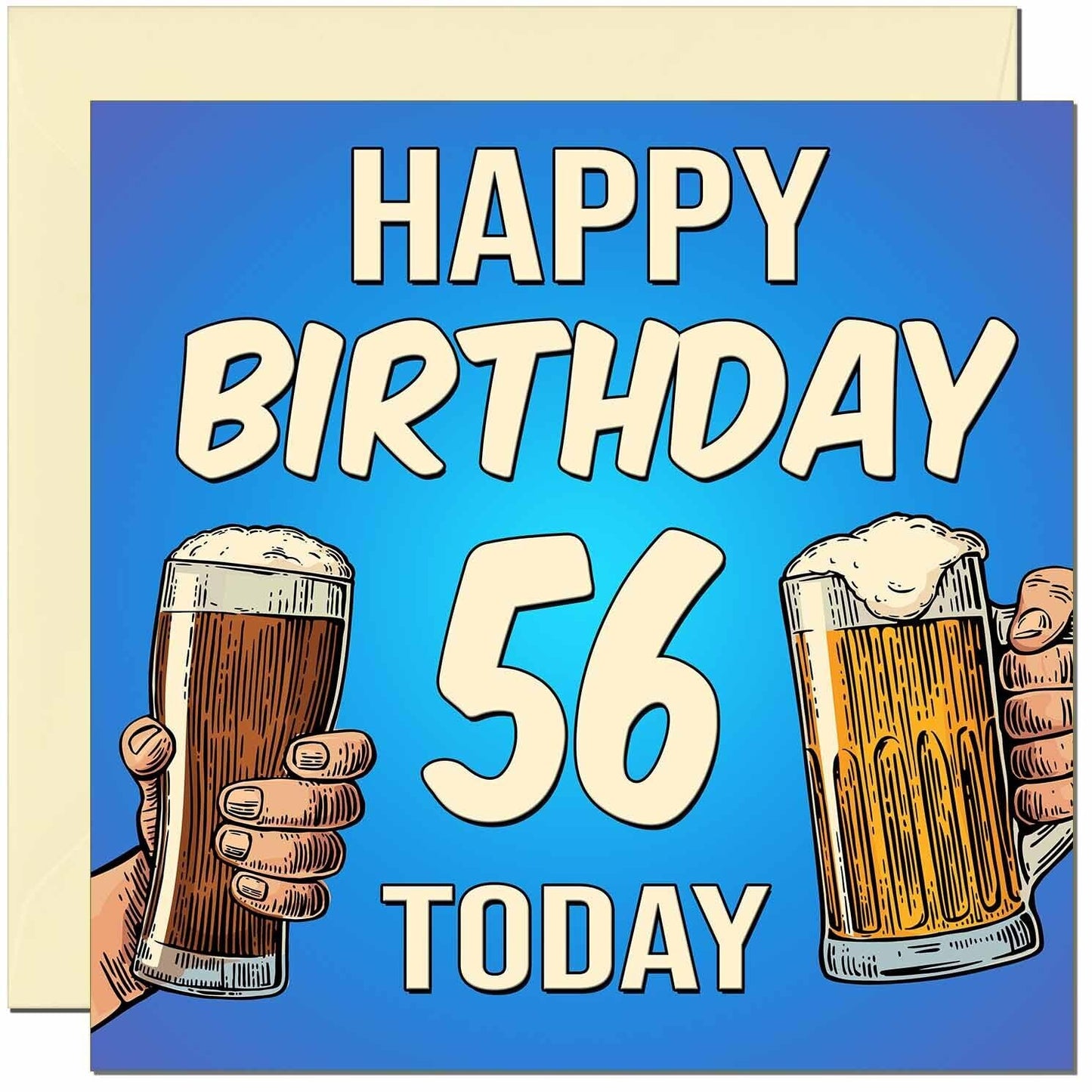 Birthday Card for Men Him Men's Beer