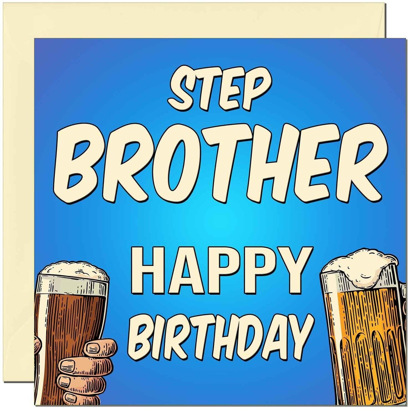 Birthday Card for Men Him Men's Beer