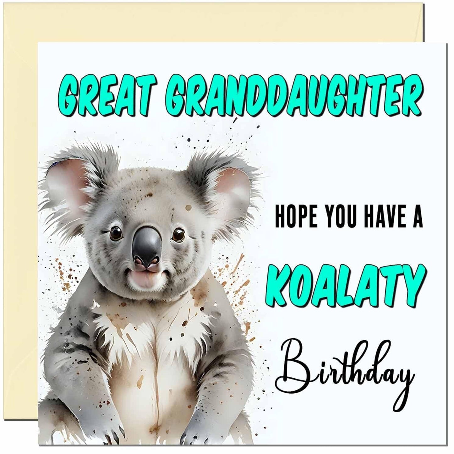 Koala Birthday Card for Men women - Funny Pun