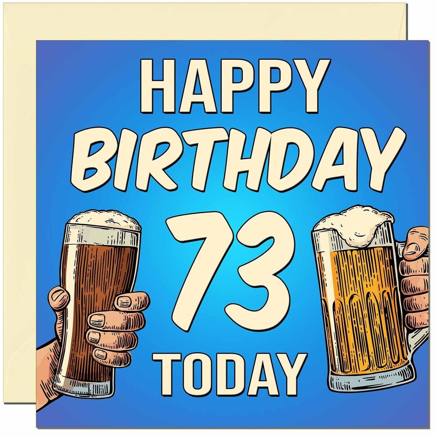 Birthday Card for Men Him Men's Beer