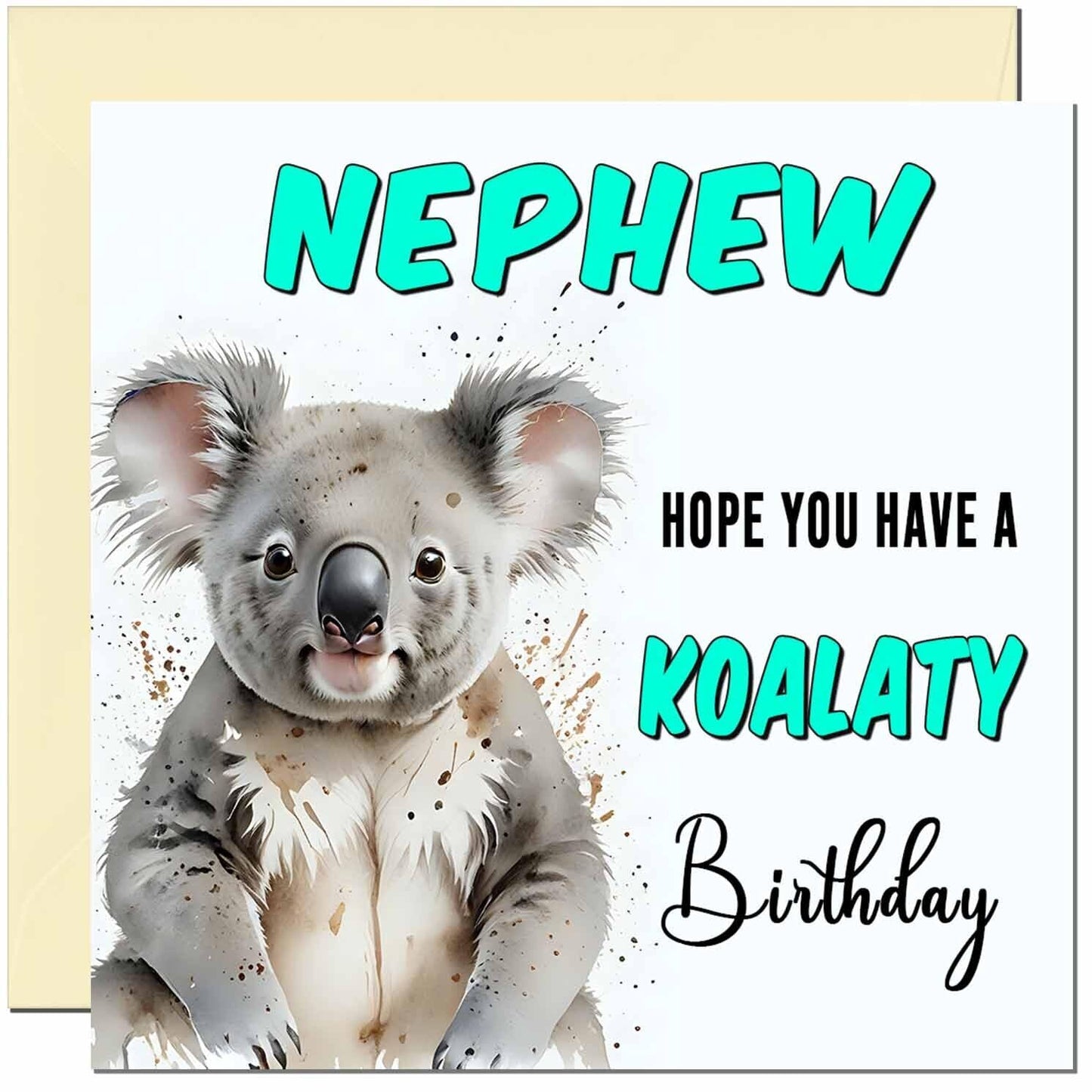 Koala Birthday Card for Men women - Funny Pun