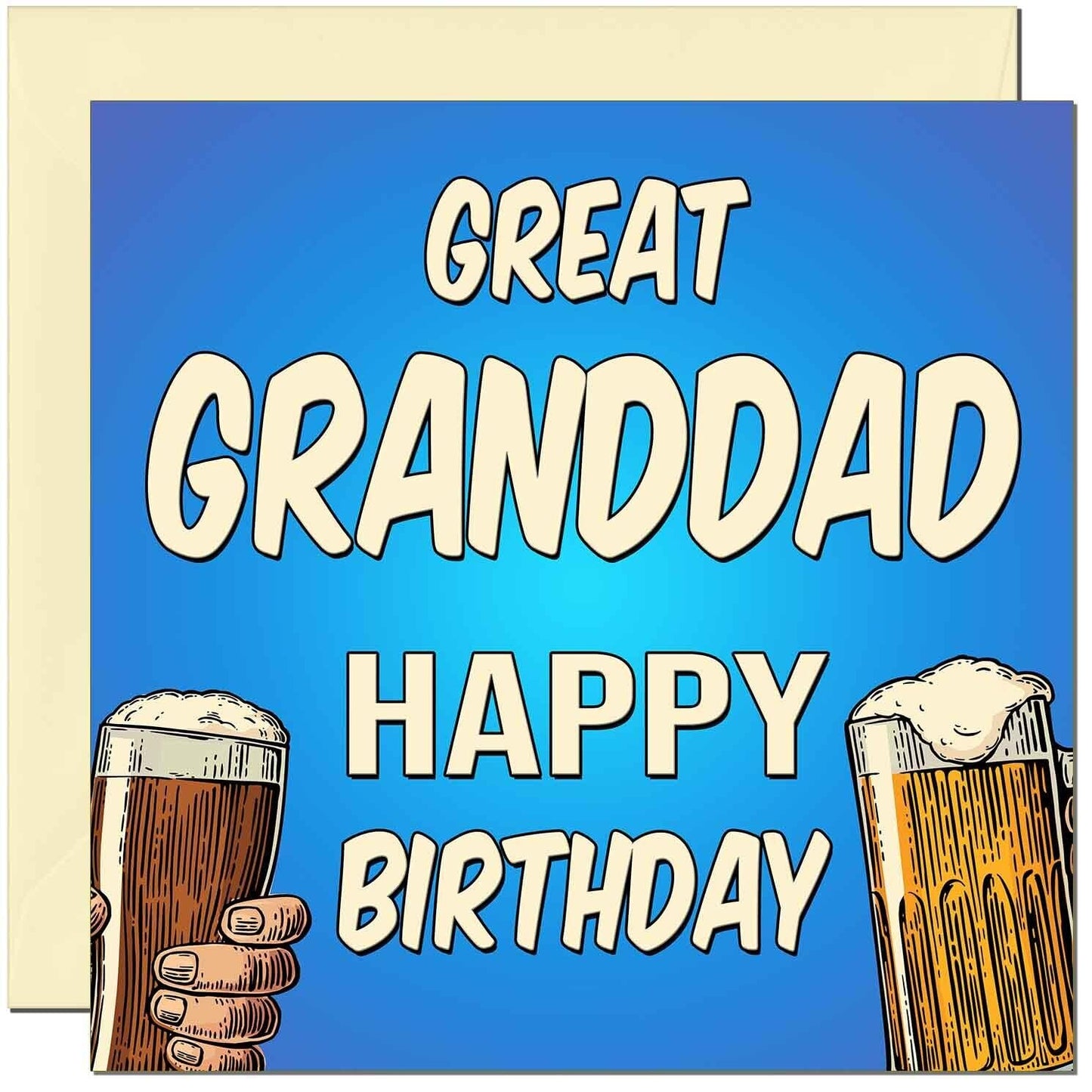 Birthday Card for Men Him Men's Beer