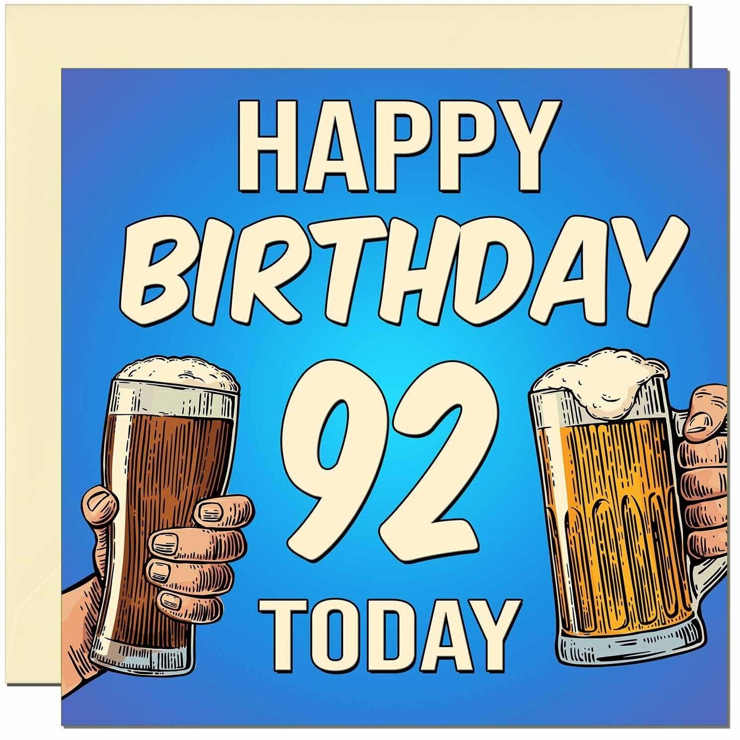 Birthday Card for Men Him Men's Beer