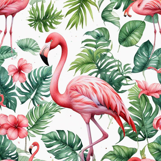 Flamingo Greeting Card - Any Occasion - 145 x 145mm