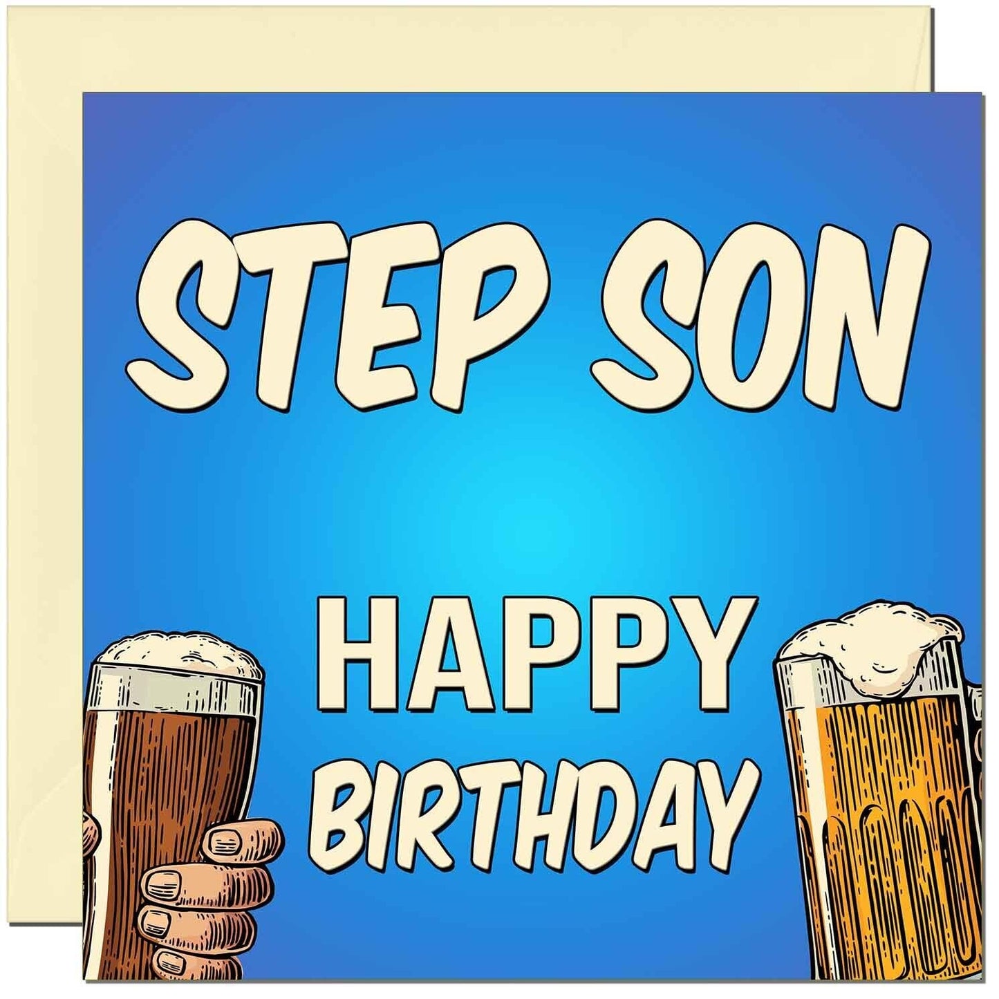 Birthday Card for Men Him Men's Beer