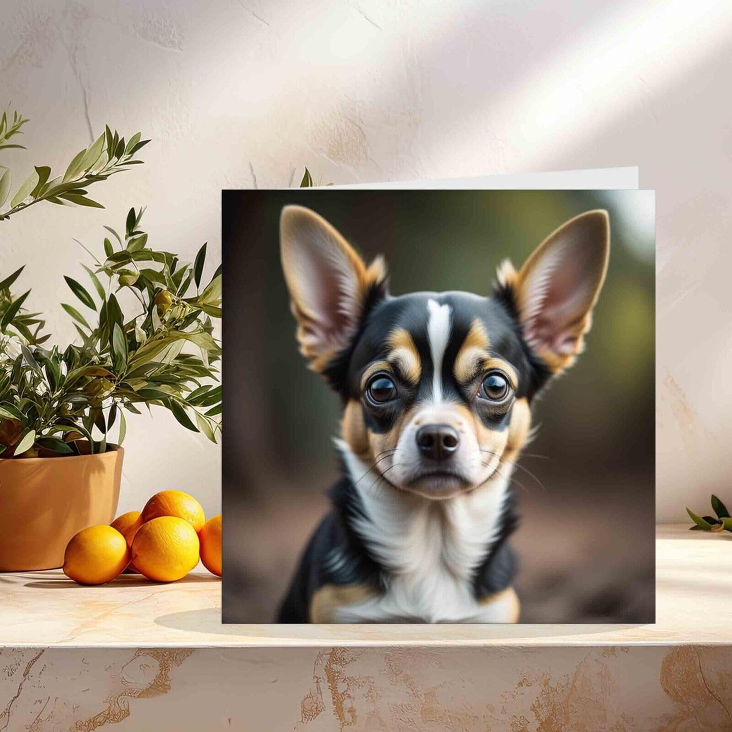 Chihuahua Greeting Card - With Envelope 145mm x 145mm
