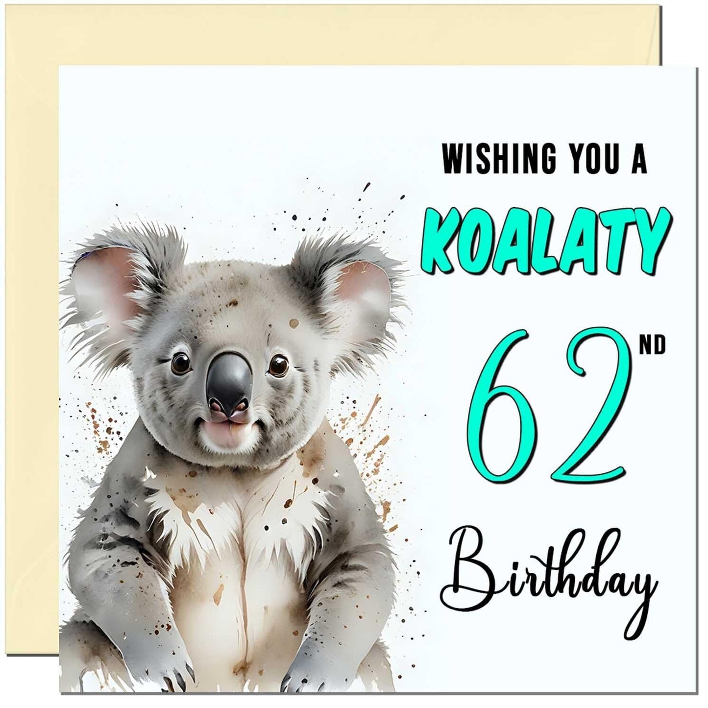 Koala Birthday Card for Men women - Funny Pun