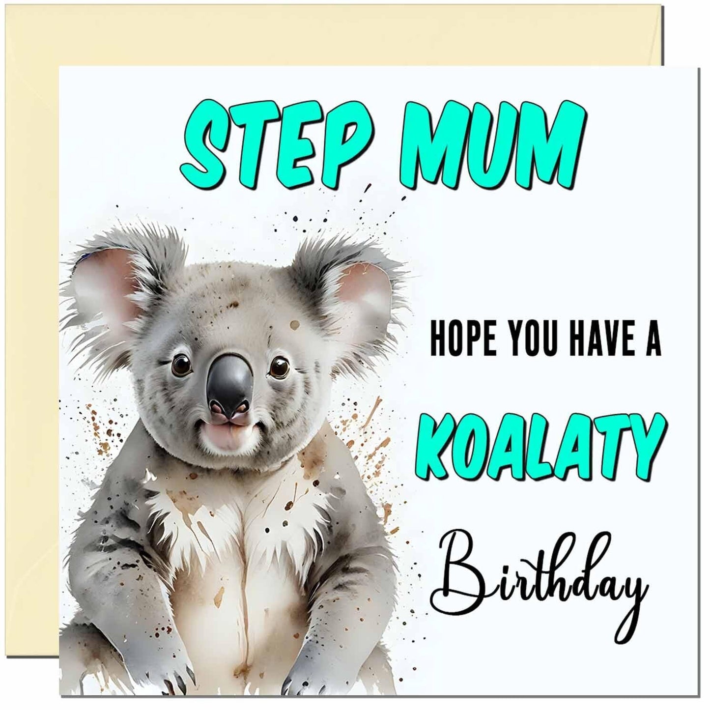 Koala Birthday Card for Men women - Funny Pun