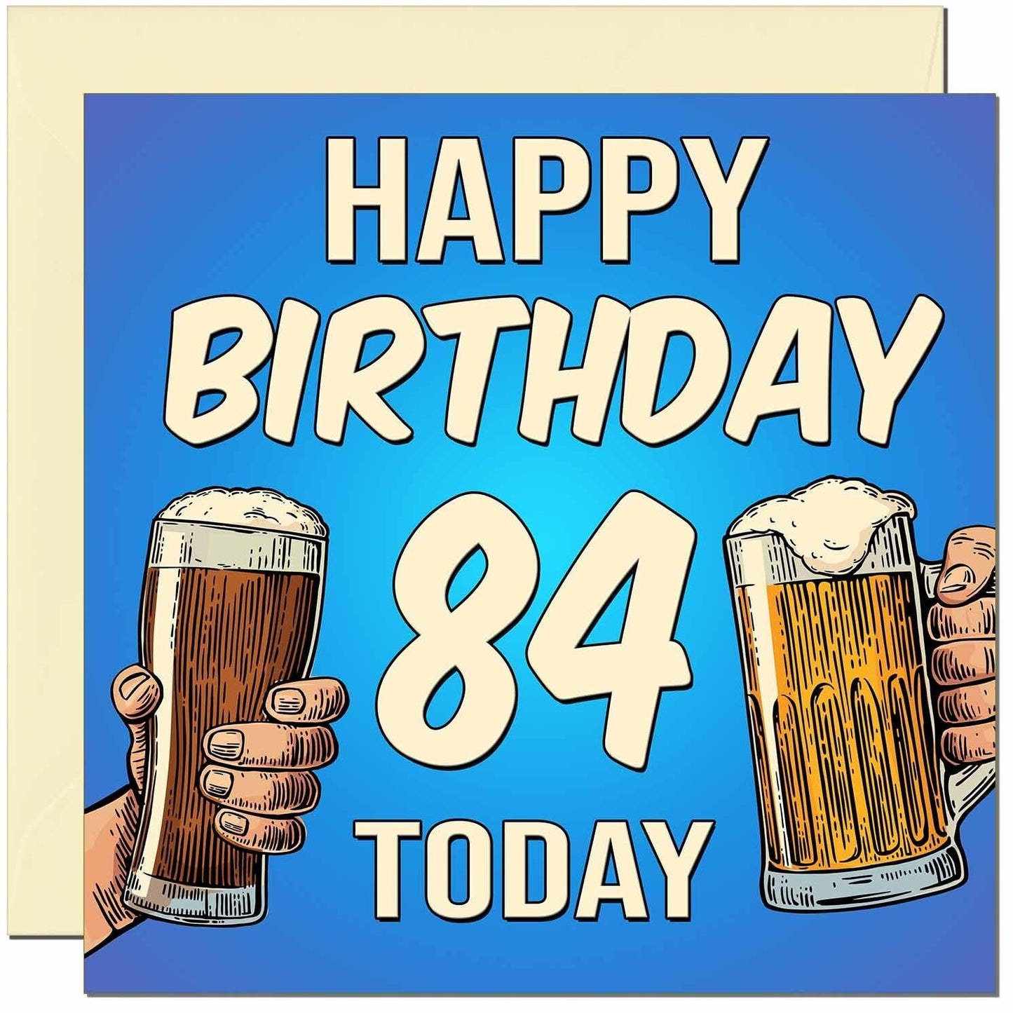 Birthday Card for Men Him Men's Beer