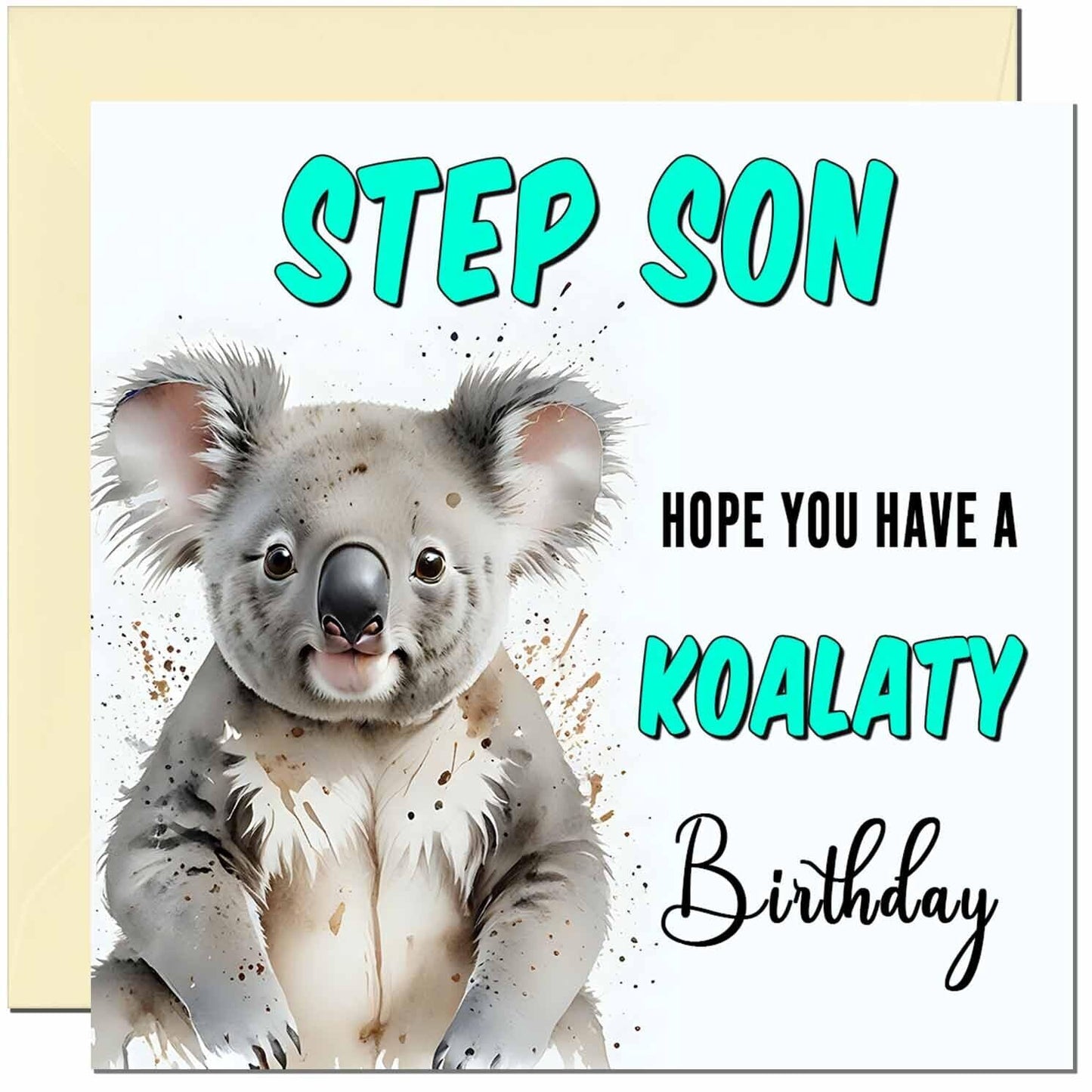 Koala Birthday Card for Men women - Funny Pun