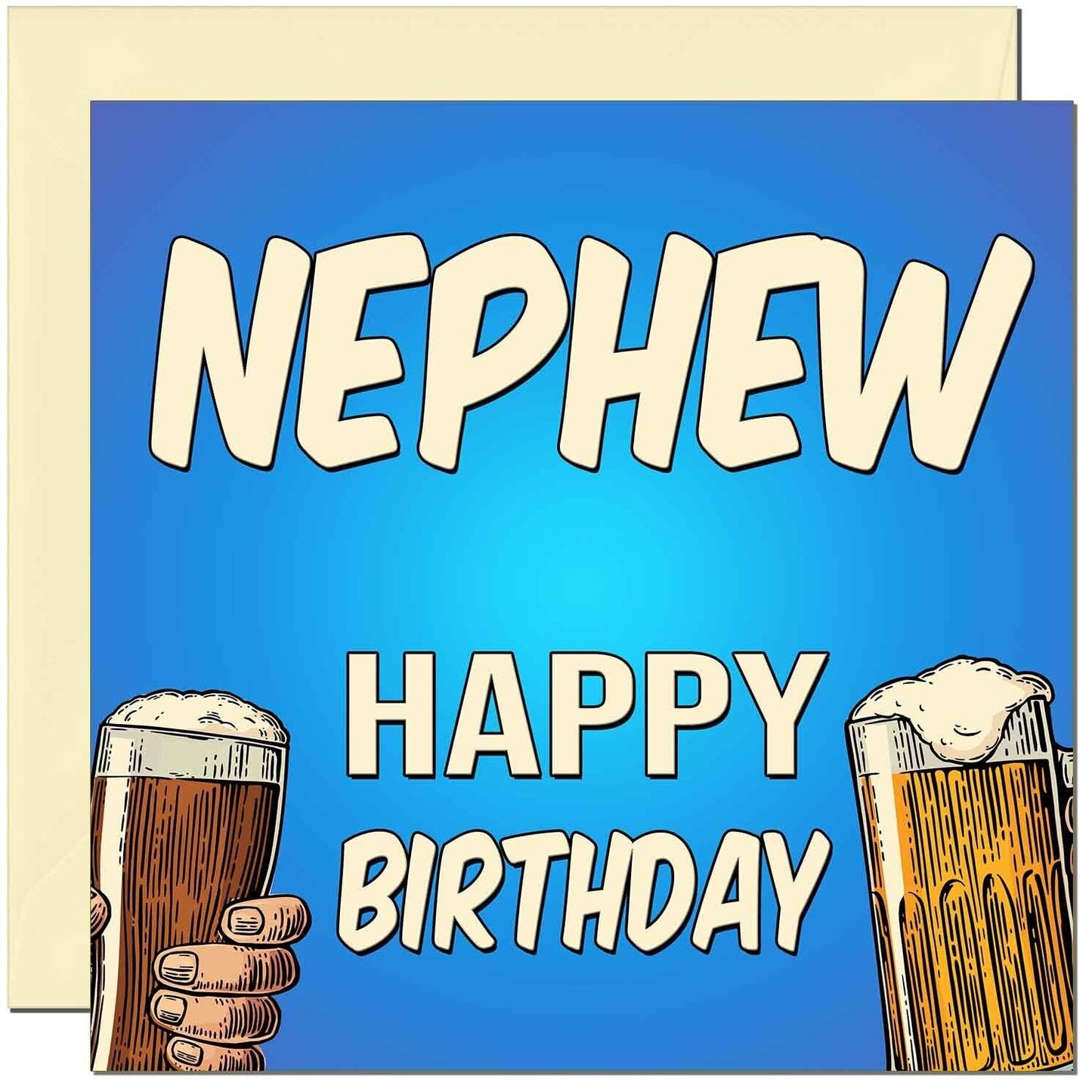 Birthday Card for Men Him Men's Beer