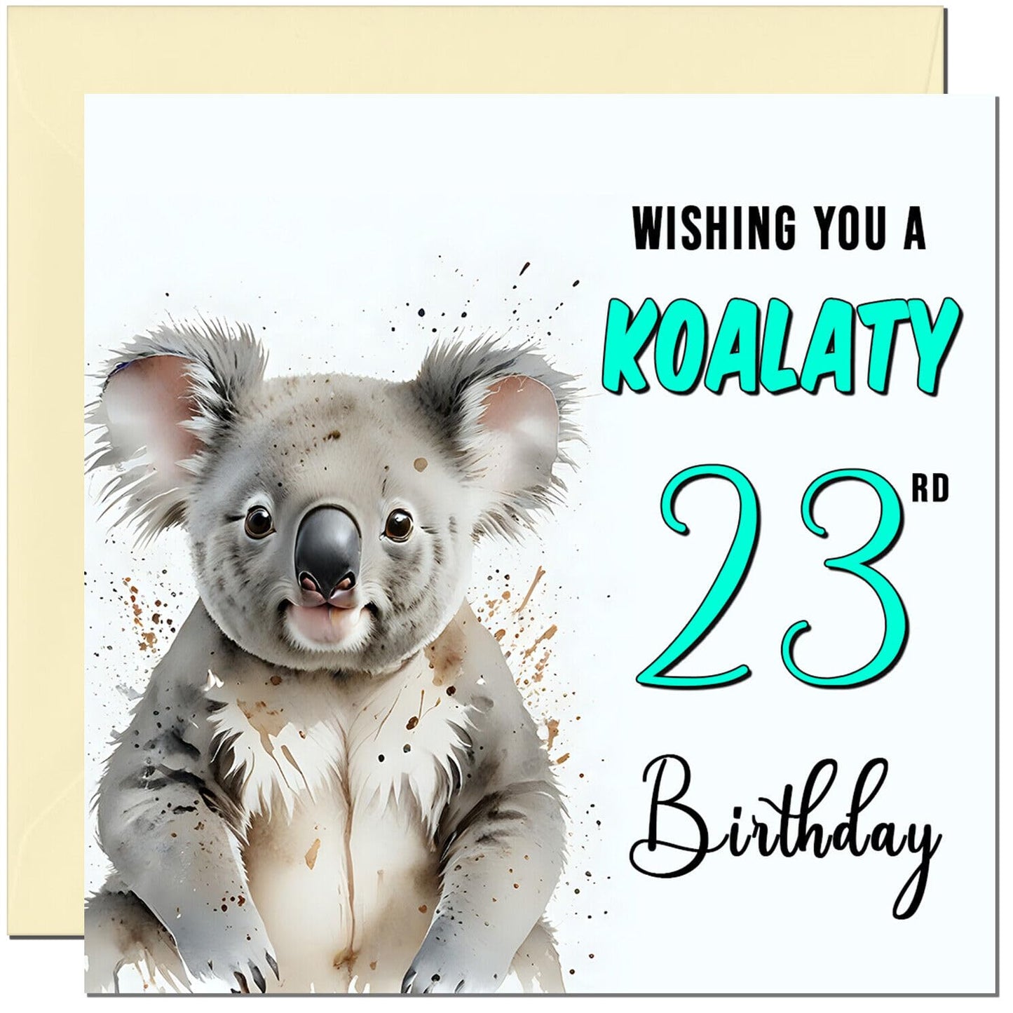 Koala Birthday Card for Men women - Funny Pun