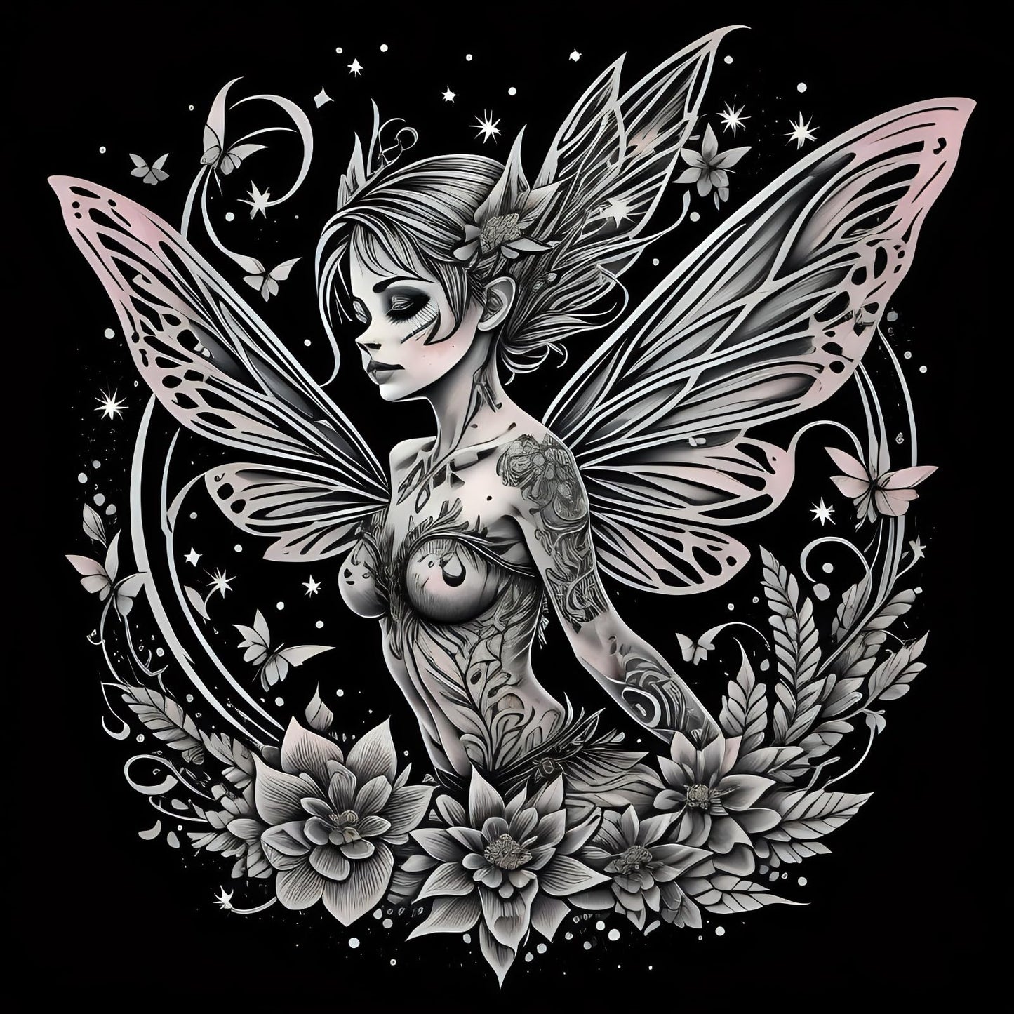 Fairy Pixie Fantasy Greeting Card Magic Magical - Any Occasion - 145 x 145mm