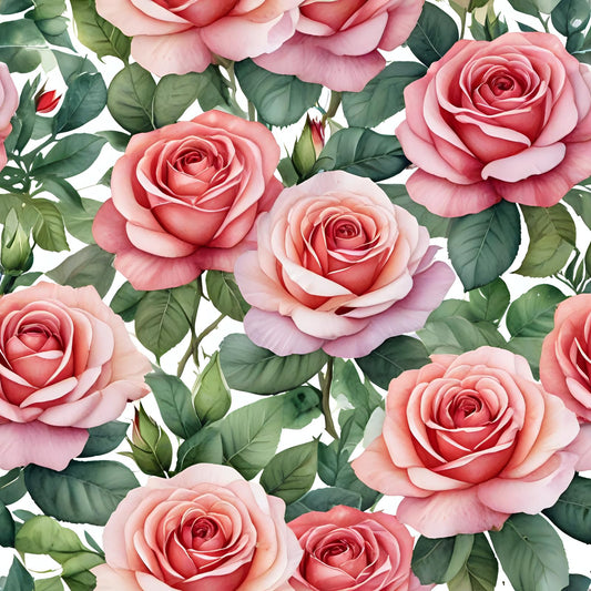 Roses Greeting Card Flowers - Any Occasion 145 x 145mm