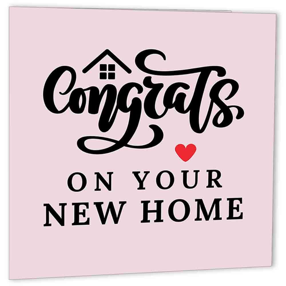 Happy New Home Card - Next Door - Congratulations Housewarming Moving Home Card - Purple Fox Gifts