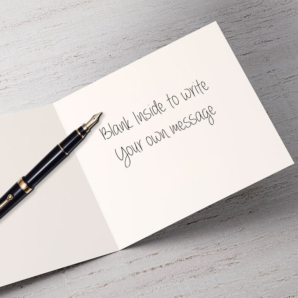 80th Birthday Card for Dad Grandad Funny - 80 Years - 80th Birthday 47 x 147mm - Purple Fox Gifts