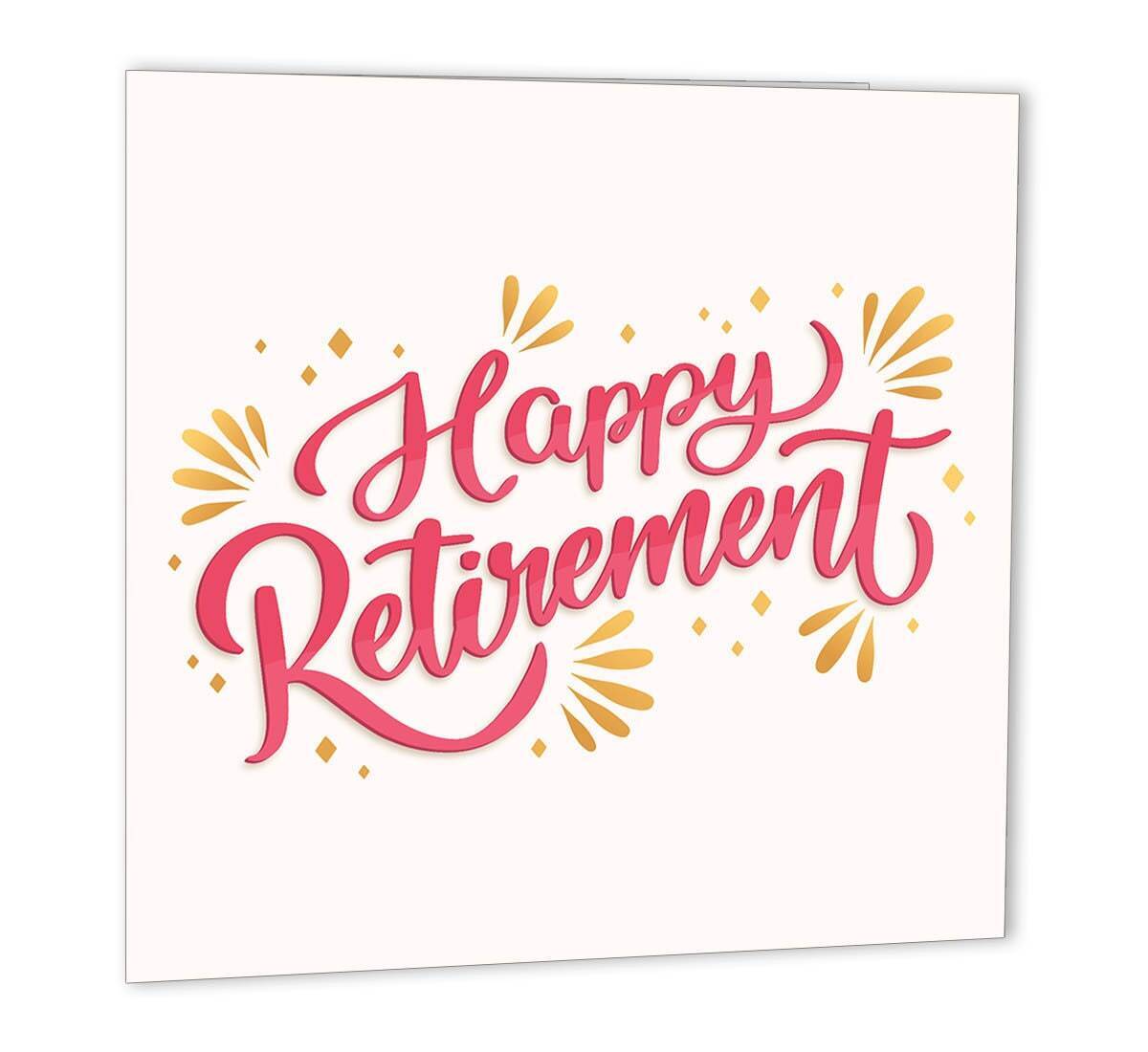 Retirement Card for Man or Women - Happy retirement - Leaving Cards for Work Co - Purple Fox Gifts
